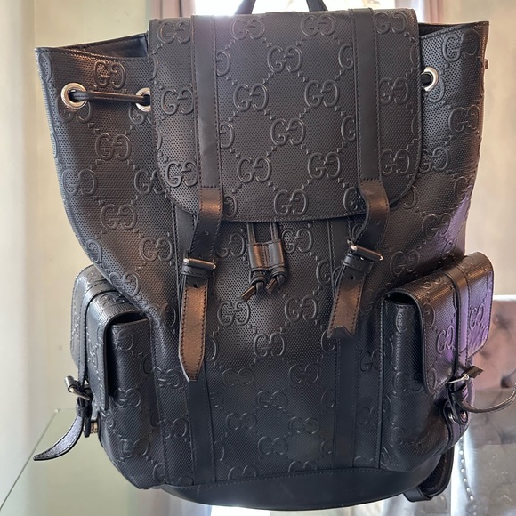 Gucci Black Men's Backpack - Picture 1 of 6